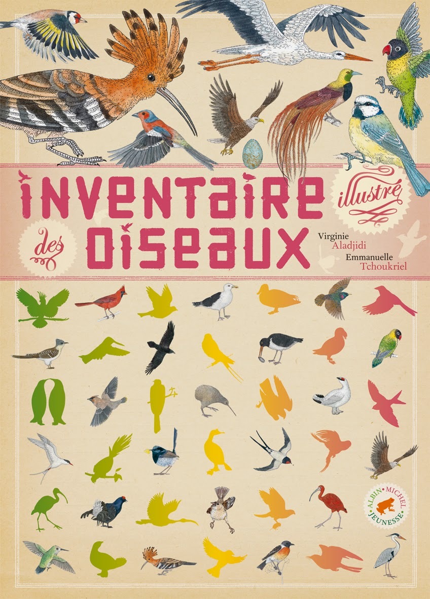 L'inventaire des oiseaux, un livre à découvrir dans le bird-blog d'une histoire de plumes